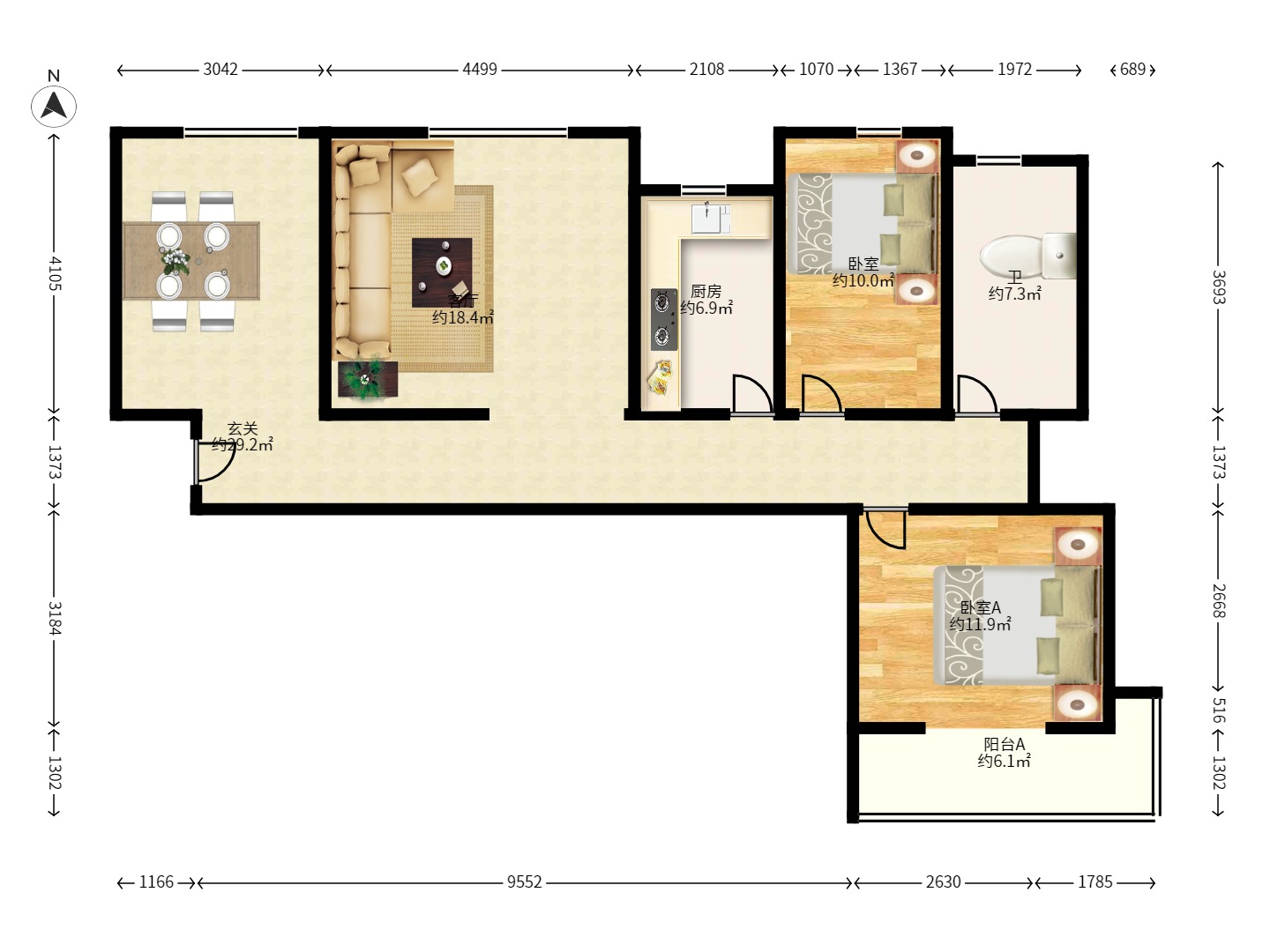 麓江春 麓江春室内图2