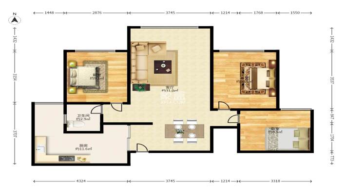 紫御江山 紫御江山室内图2