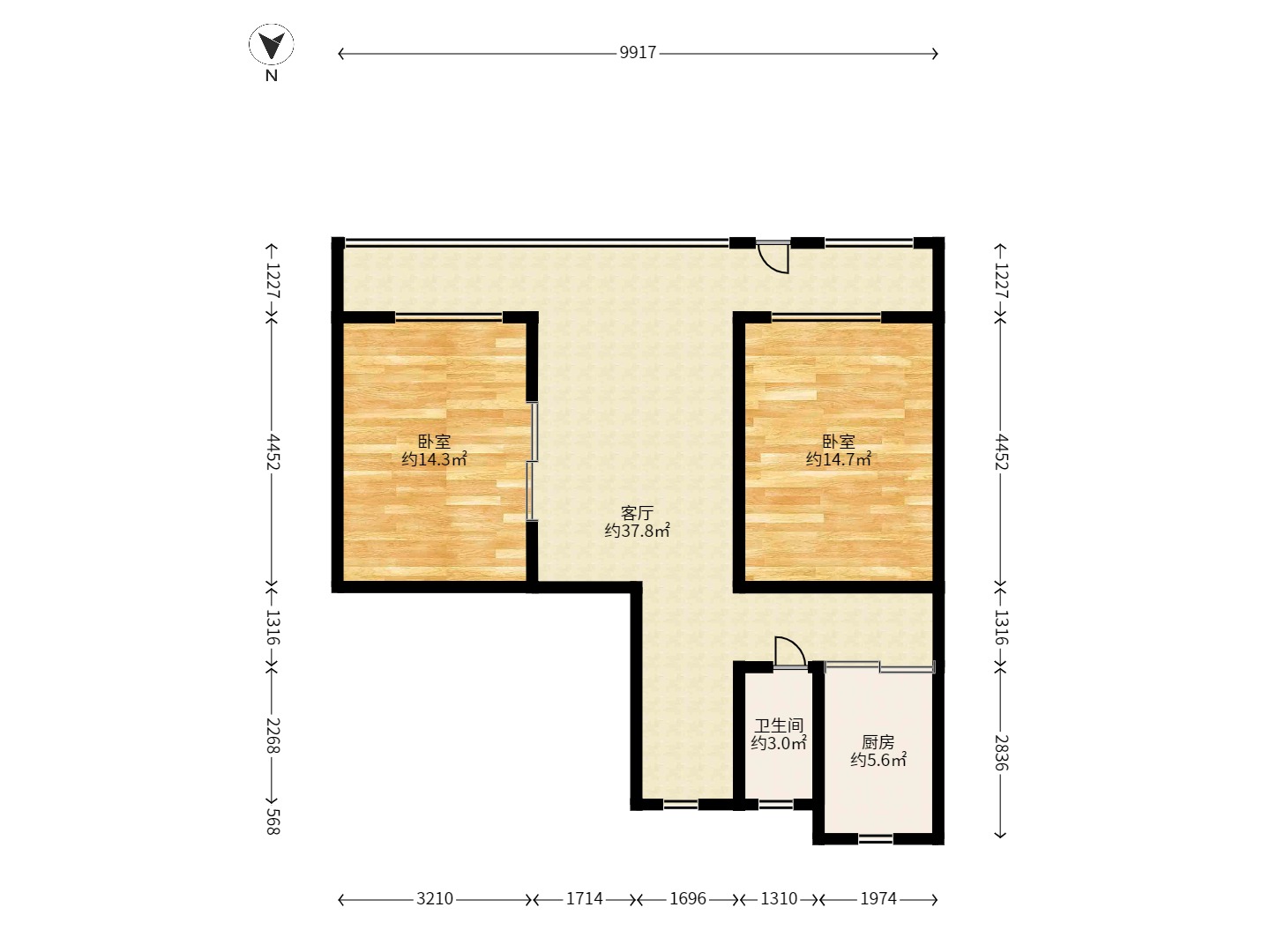 公交野坡小区 公交野坡小区室内图2
