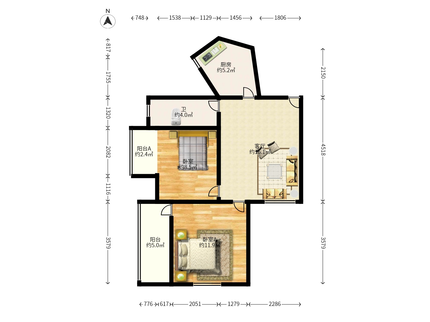 晶华美地 晶华美地室内图2