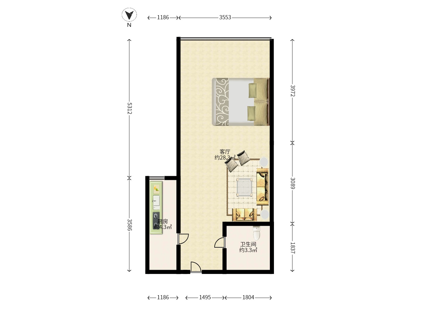 枫树园 枫树园室内图2