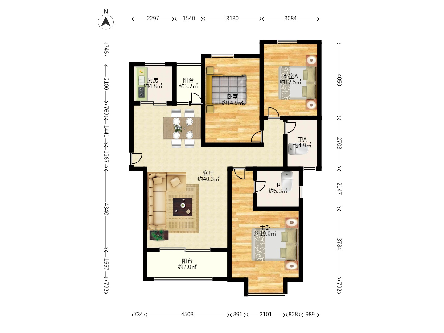格兰小镇室内图2