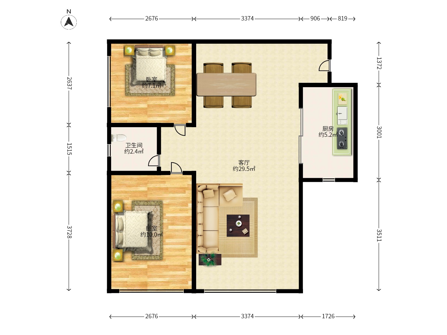 好莱城(弘德西街) 好莱城(弘德西街)室内图2