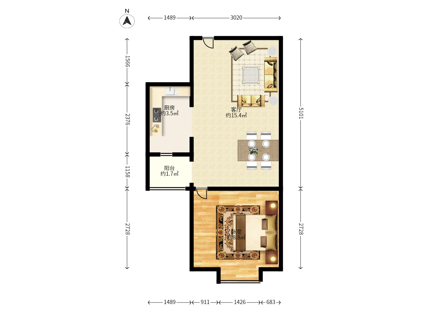 兴威帕克水岸 兴威帕克水岸室内图2