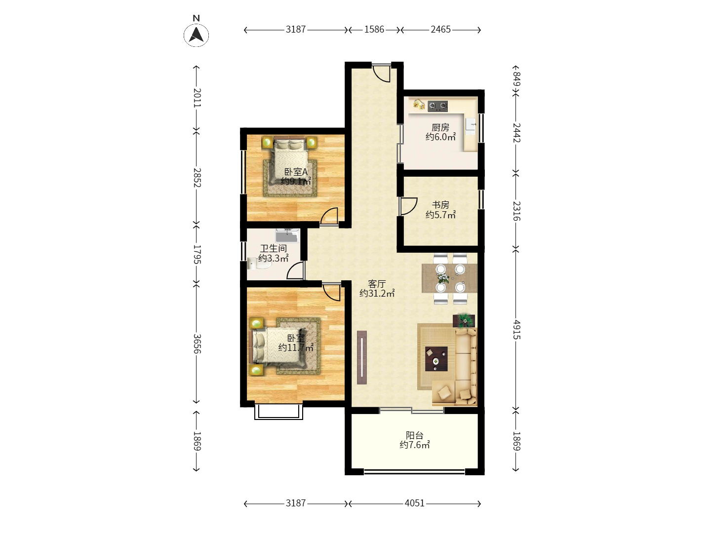 森林城 森林城室内图2