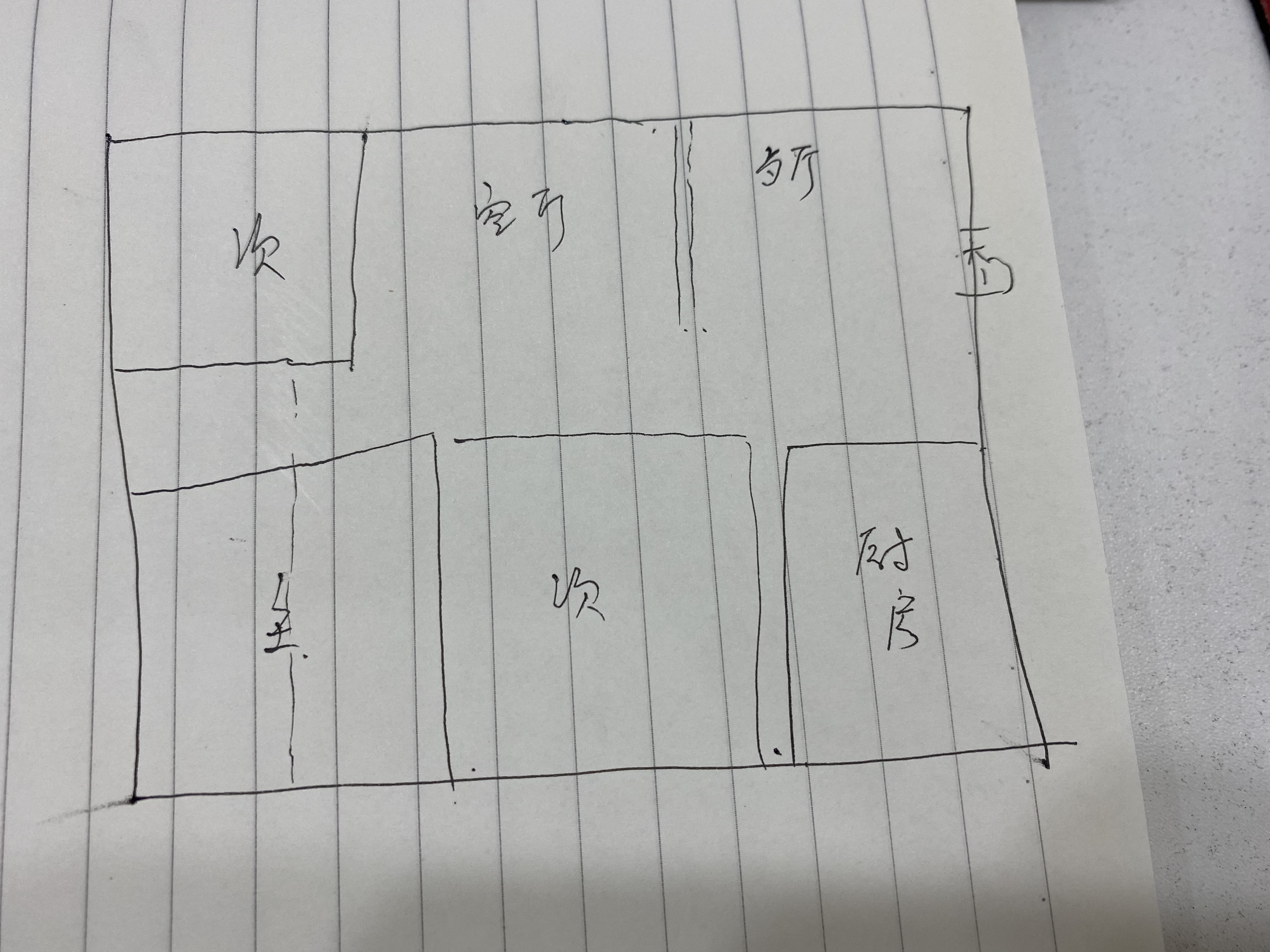 凯旋城  3室2厅2卫   2400.00元/月户型图