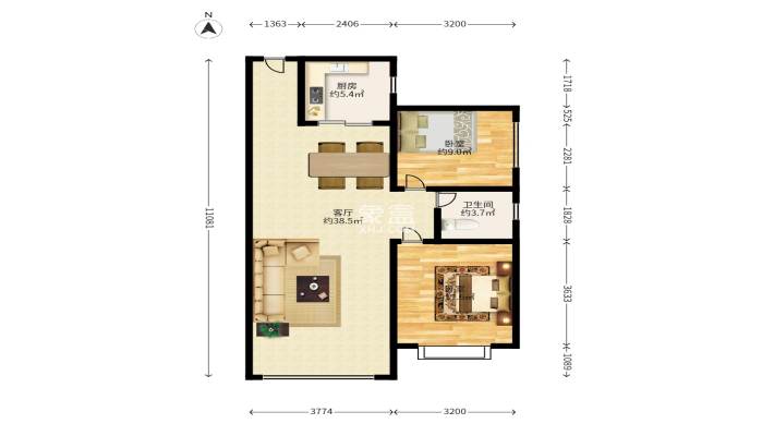 尚都花园城 尚都花园城室内图2