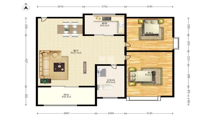 尚都花园城 尚都花园城室内图2