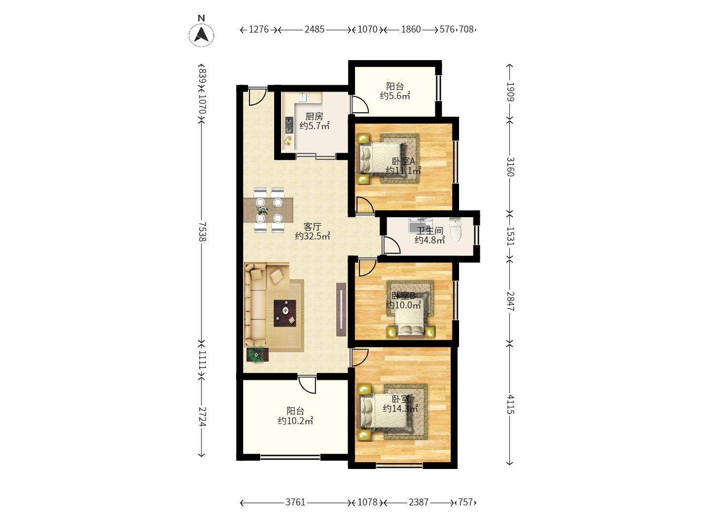 达美D6区 达美D6区室内图2