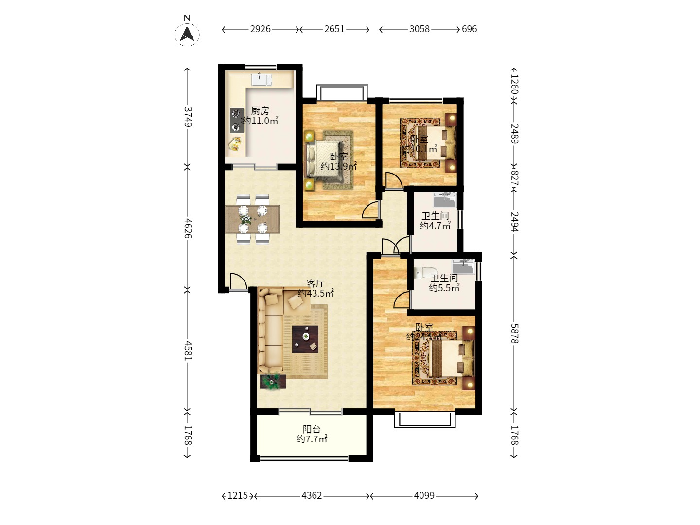 锑都家园 锑都家园室内图2