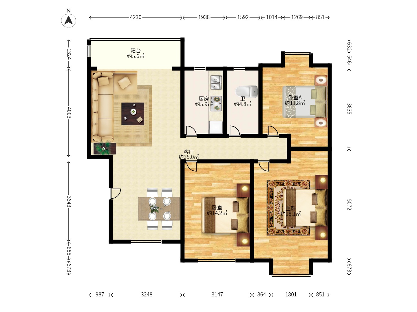七里香榭 七里香榭室内图2