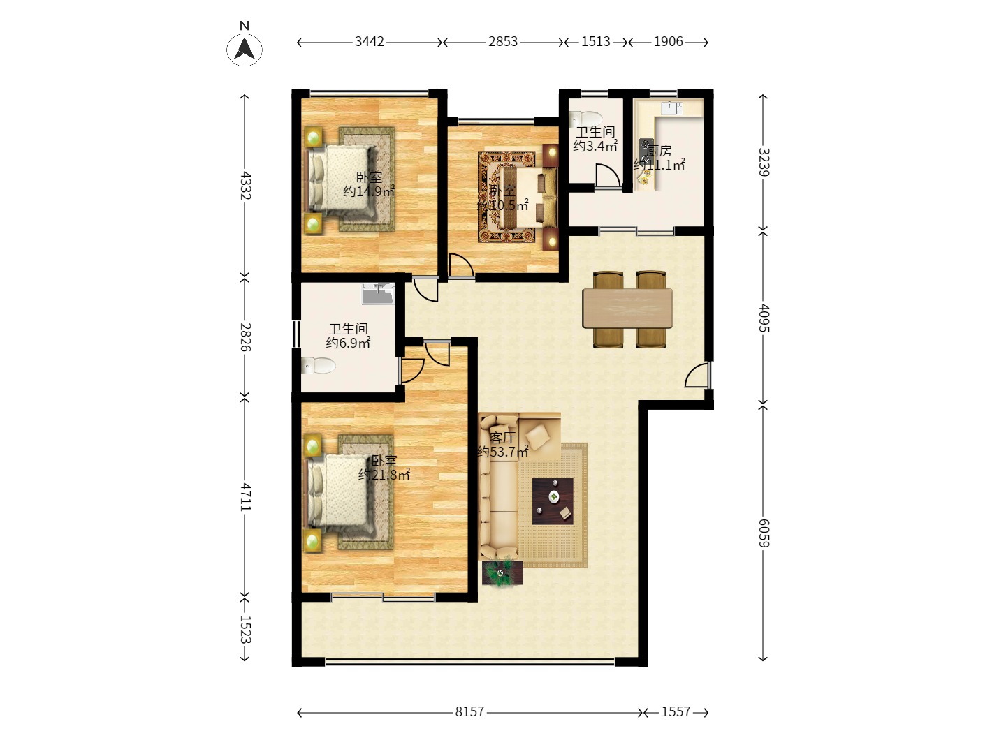 南国新城 南国新城室内图2