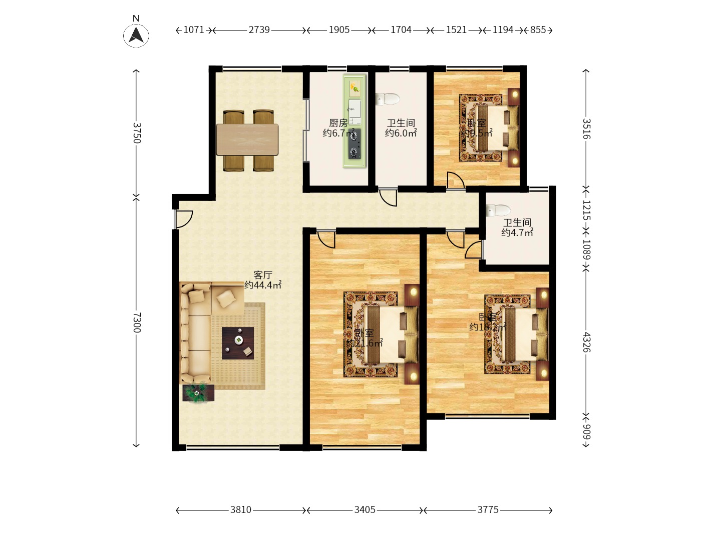 珠江东方明珠(新地东方明珠)一二期 珠江东方明珠(新地东方明珠)一二期室内图2