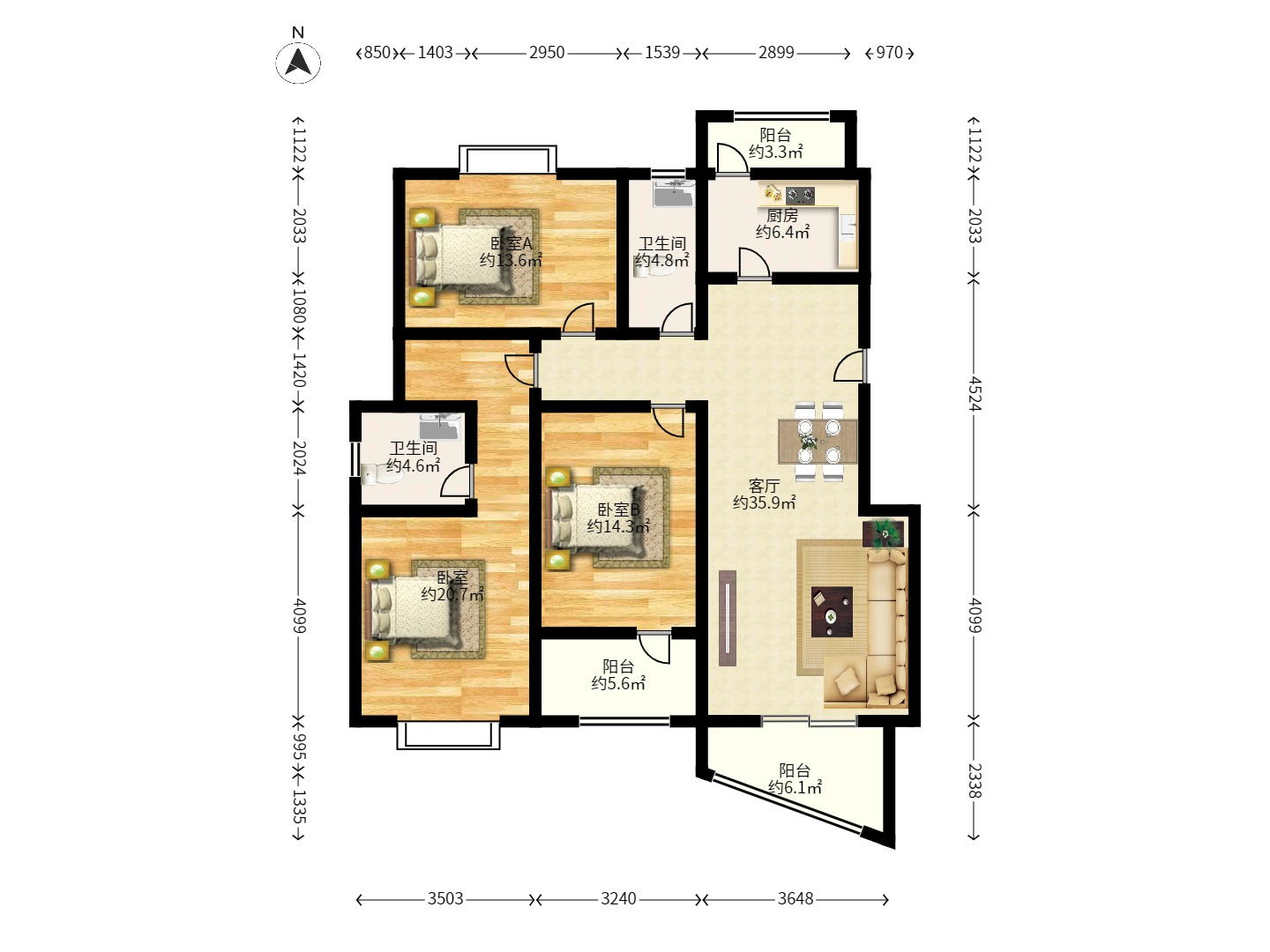 晶华美地 晶华美地室内图2