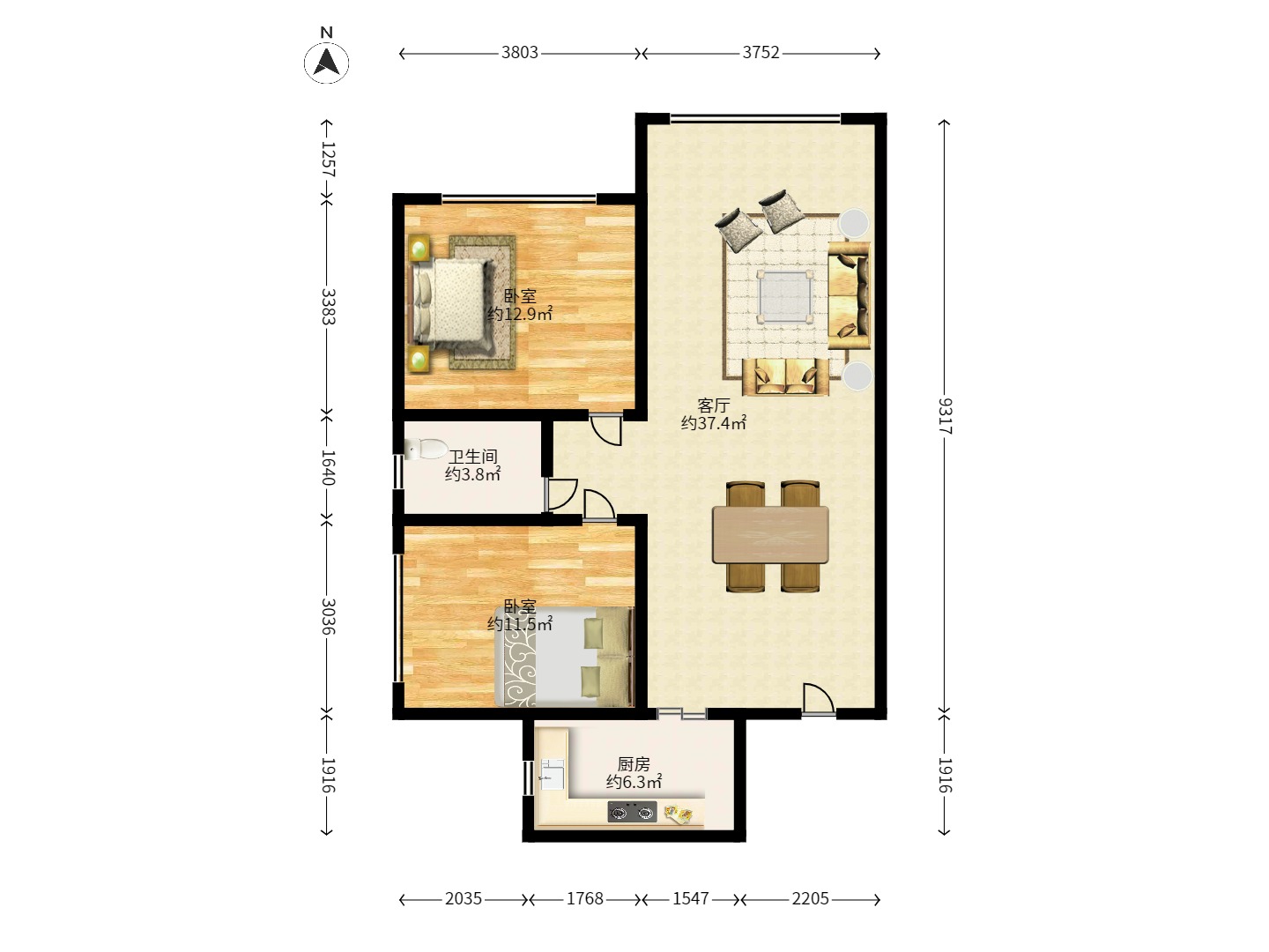 时代星城 时代星城室内图2