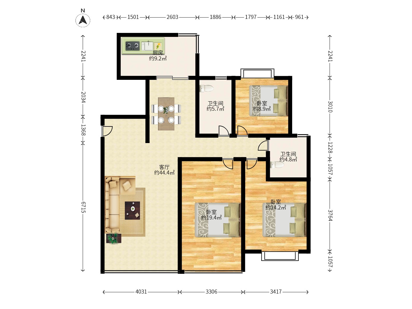 归心苑 归心苑室内图2