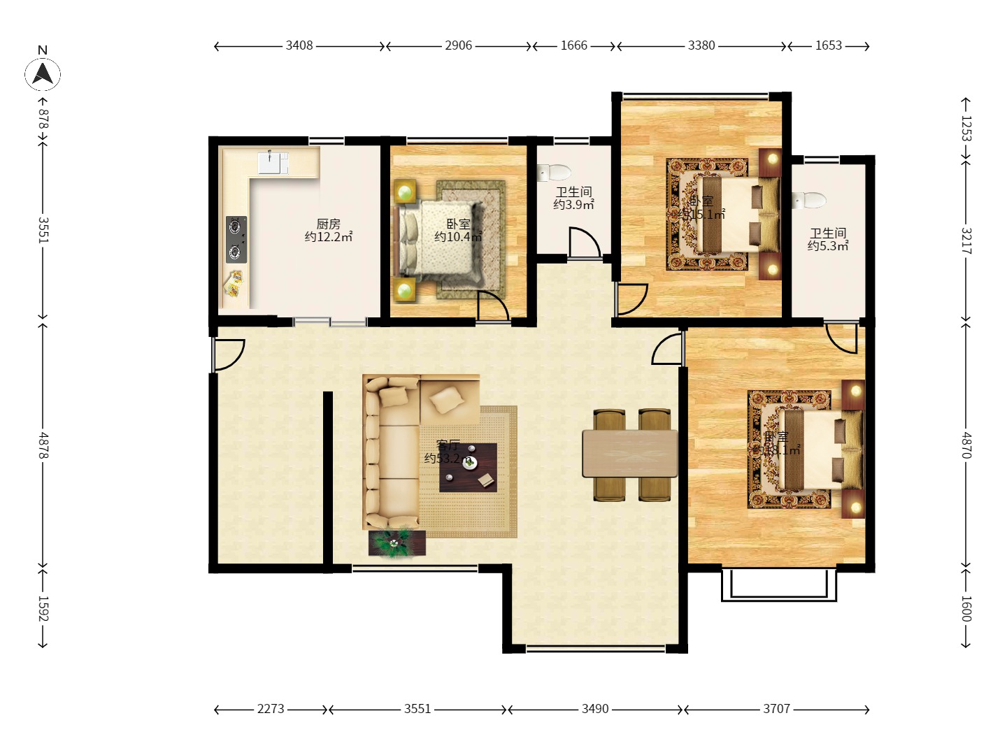 锑都家园 锑都家园室内图2