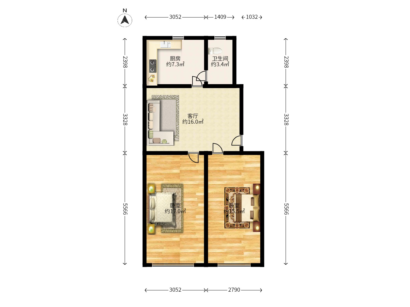 郵電建工局（躍進(jìn)湖郵電工程局宿舍）室內(nèi)圖2