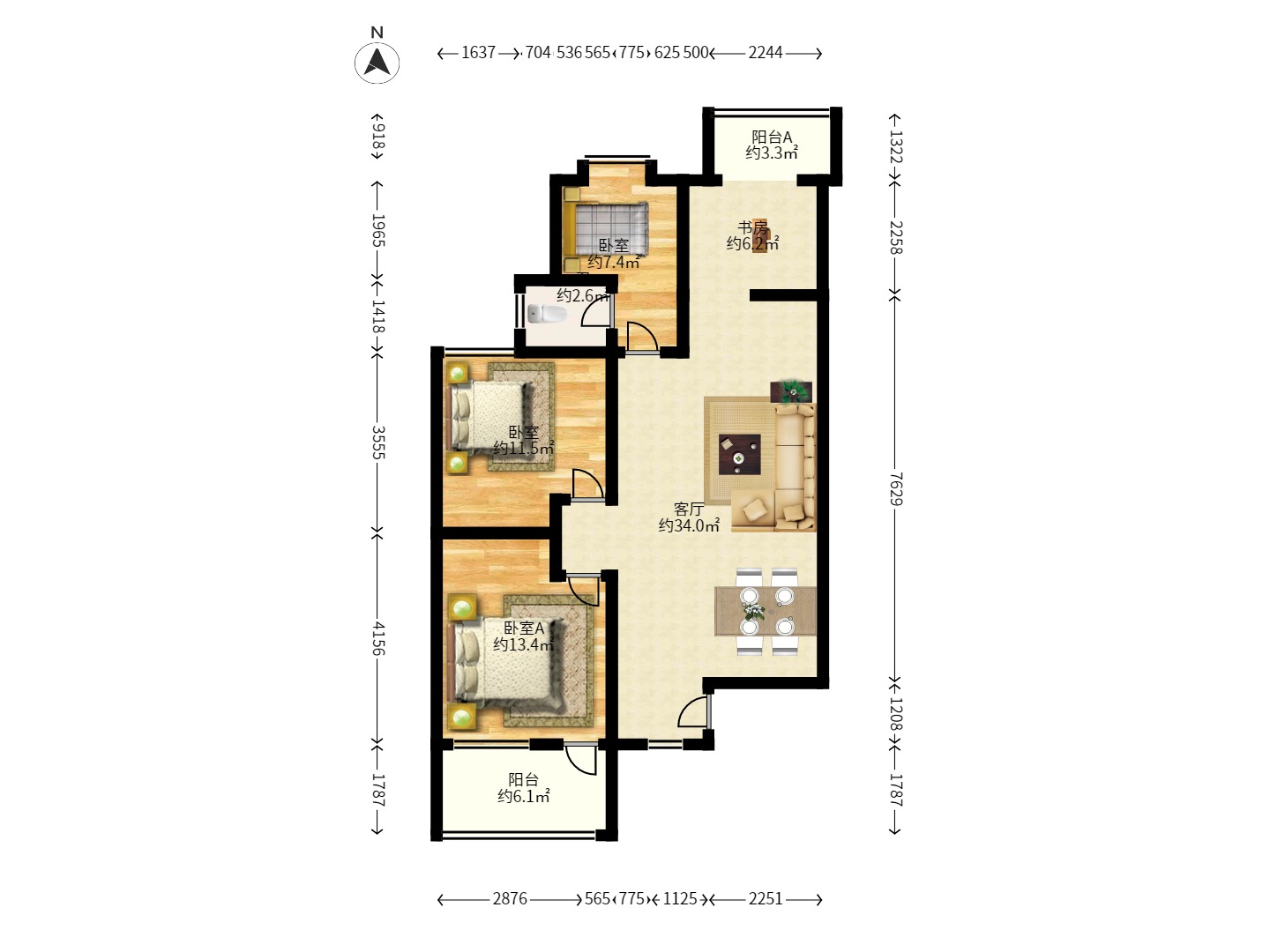永安宝第 永安宝第室内图2