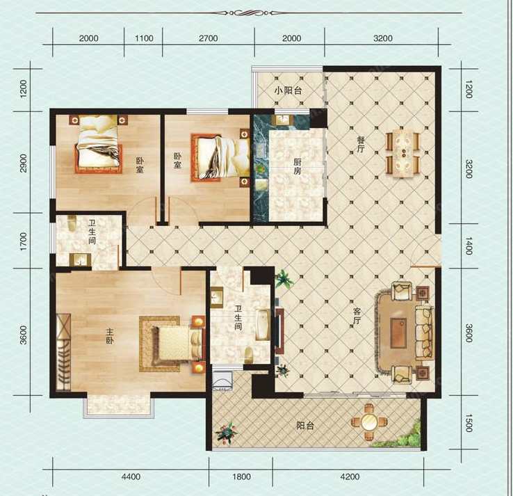理鸣小区 2室1厅1卫 32.8万 理鸣小区 2室1厅1卫 32.8万户型图