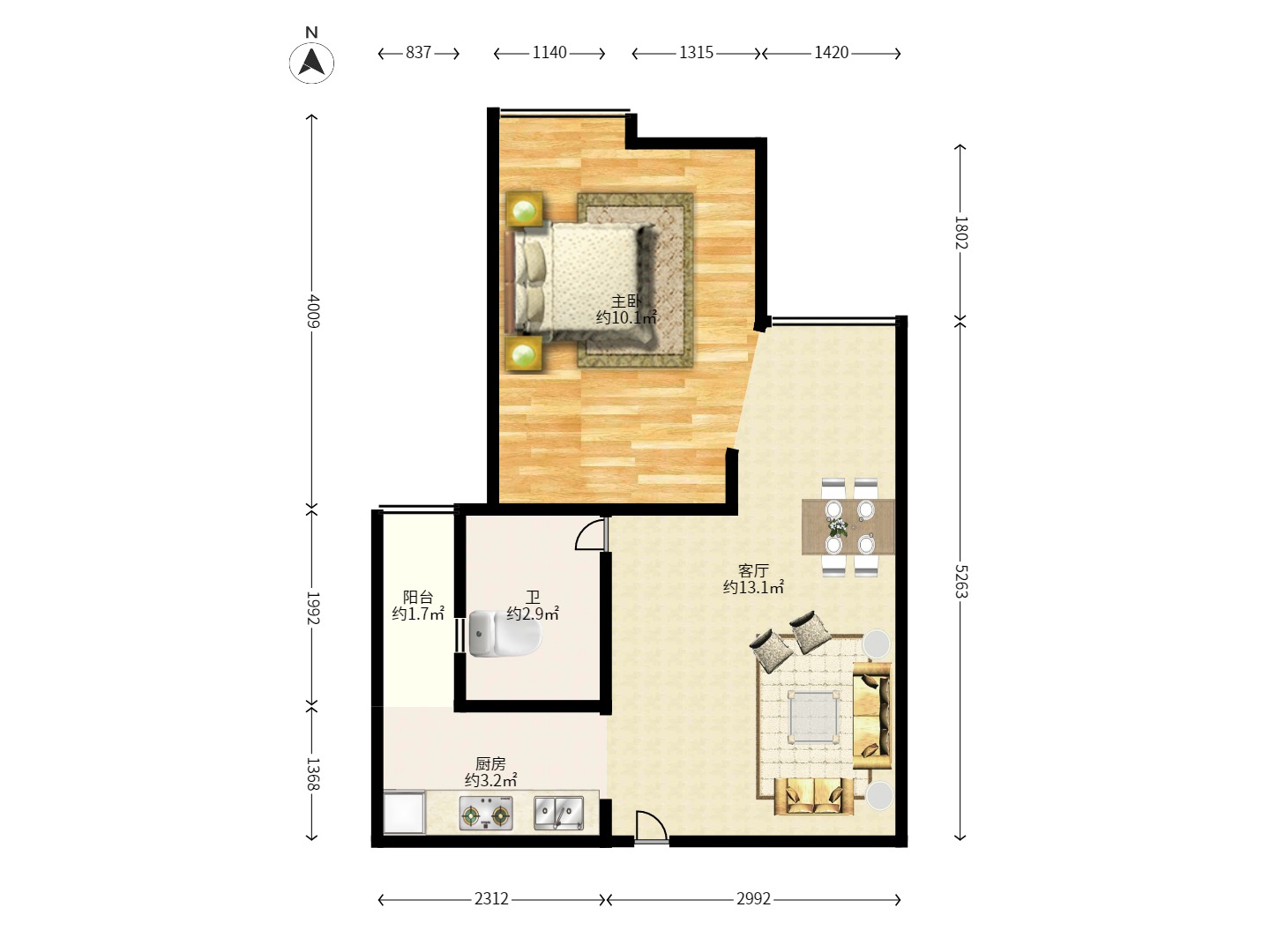 中江国际花城 中江国际花城室内图2