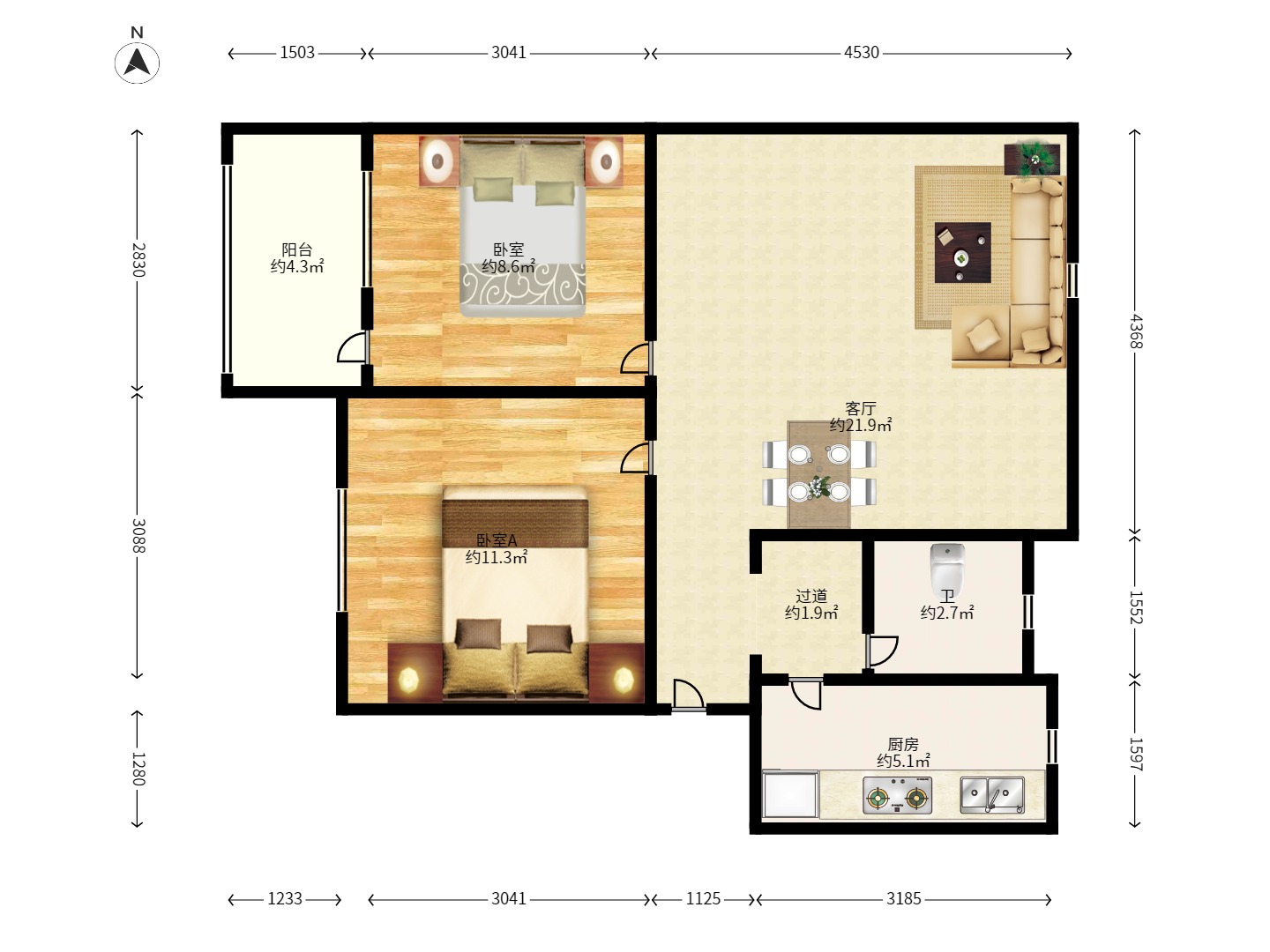二十三冶小区(井巷社区) 二十三冶小区(井巷社区)室内图2