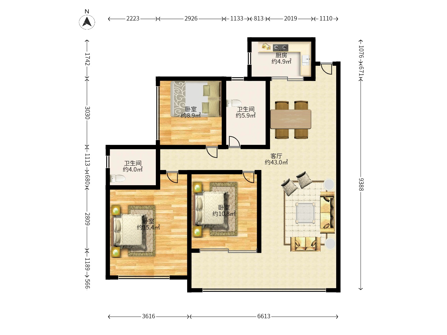 长燃新奥佳园 长燃新奥佳园室内图2