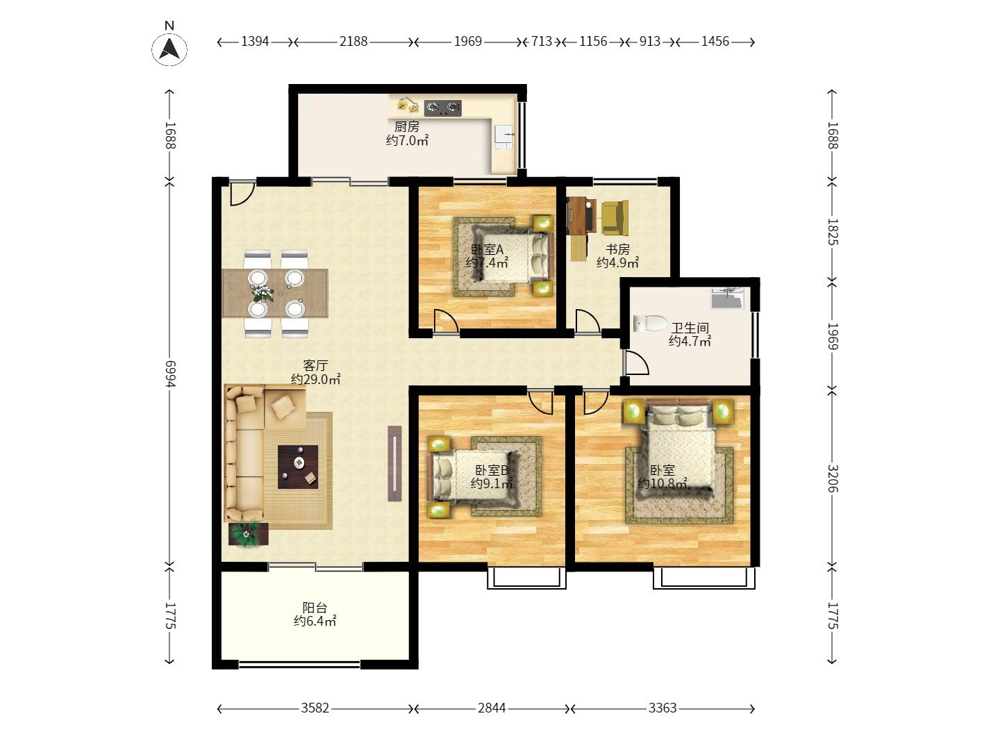 奧克斯廣場(chǎng)室內(nèi)圖2