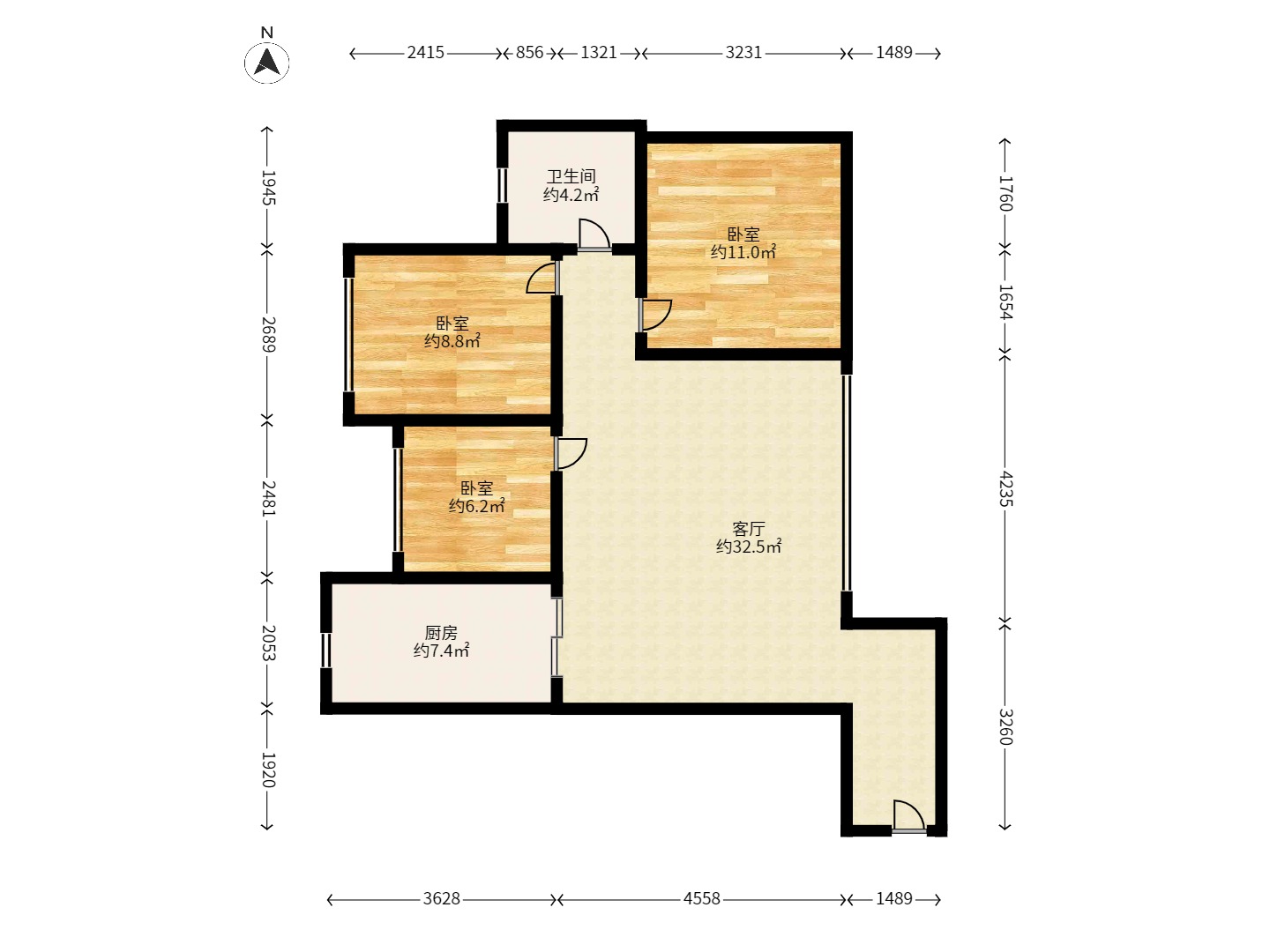 中国铁建国际城一期 中国铁建国际城一期室内图2