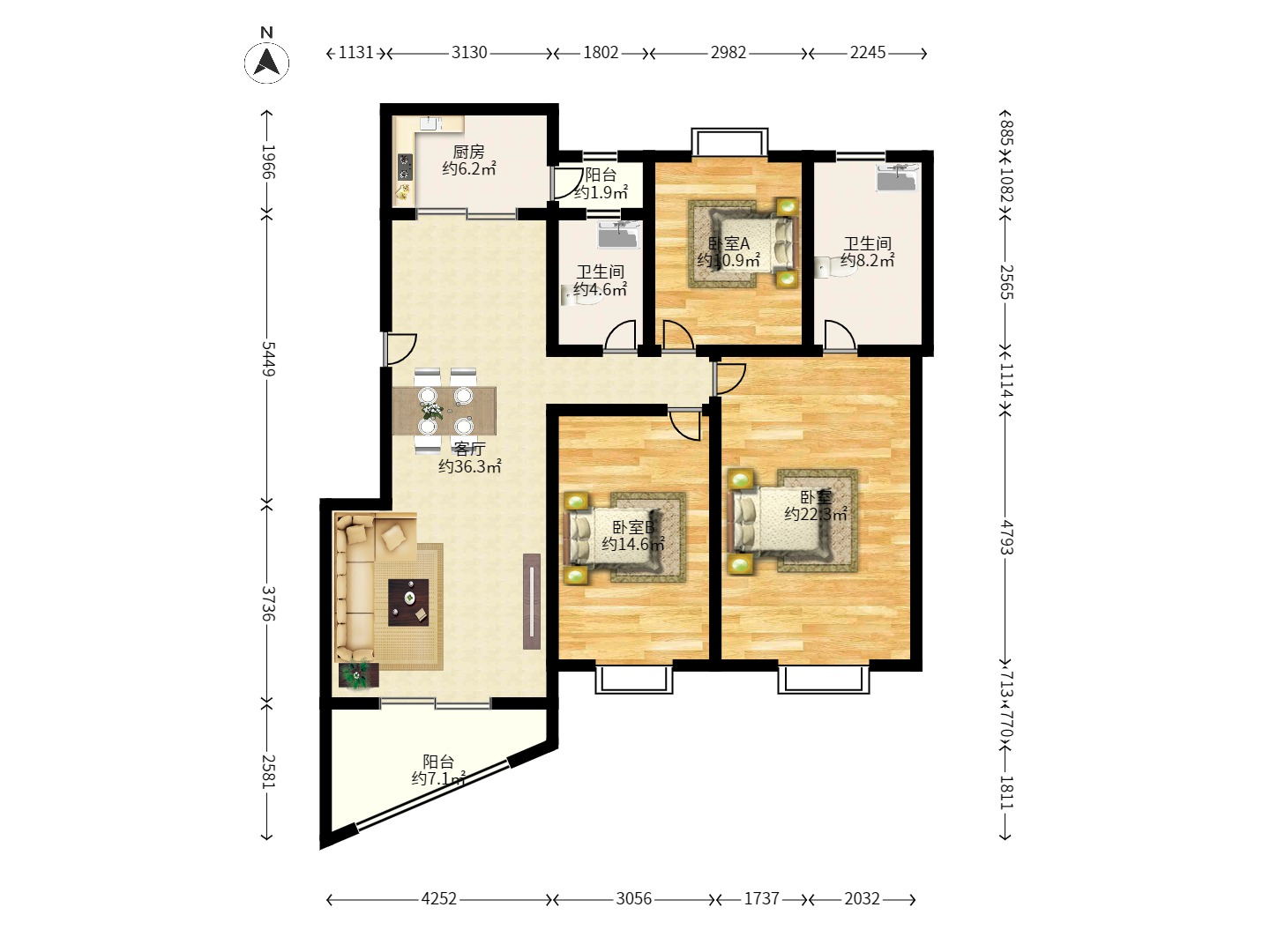 晶华美地 晶华美地室内图2