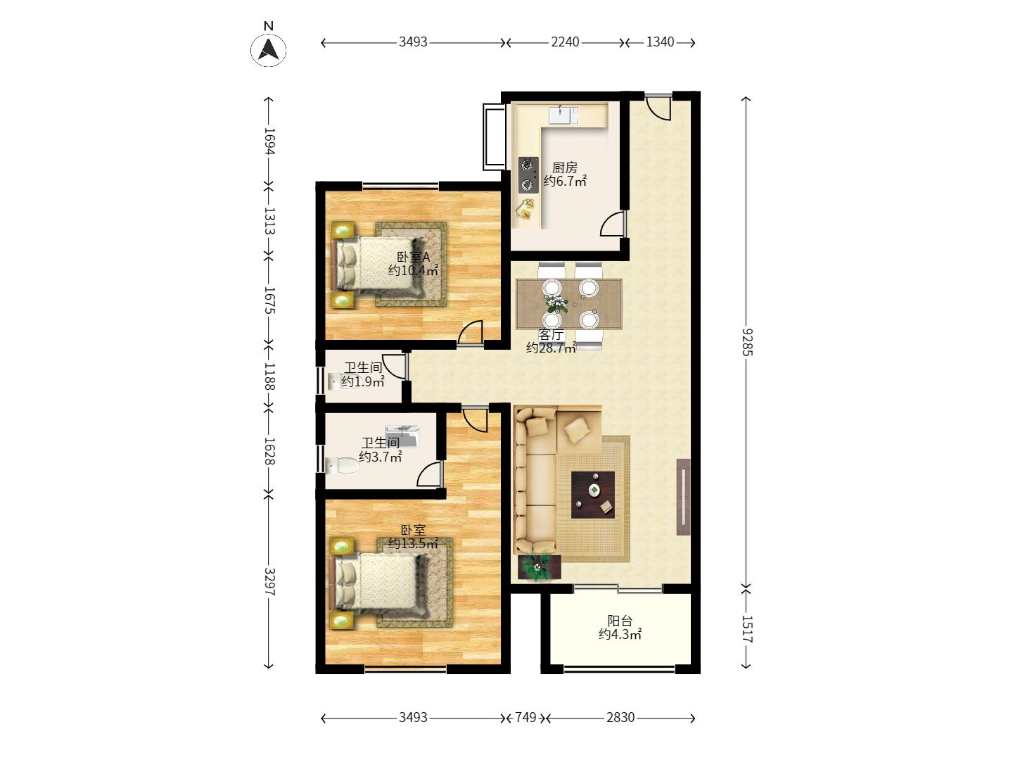 欣安小区 欣安小区室内图2