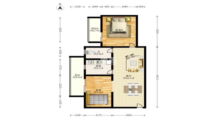 益佳苑 益佳苑室内图2