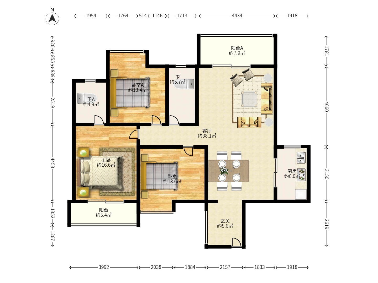 恒生碧水龙庭 恒生碧水龙庭室内图2