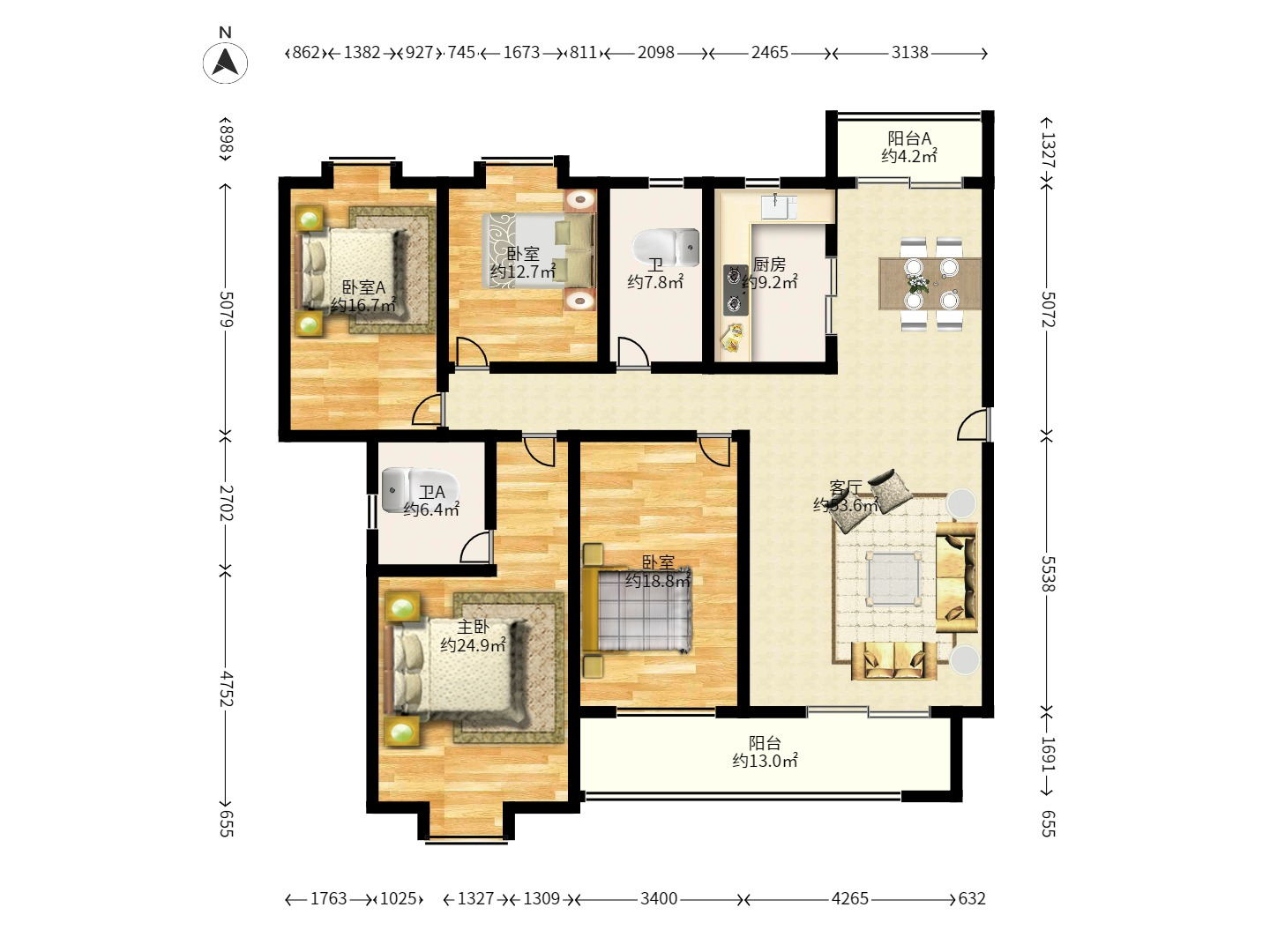 金质嘉苑 金质嘉苑室内图2