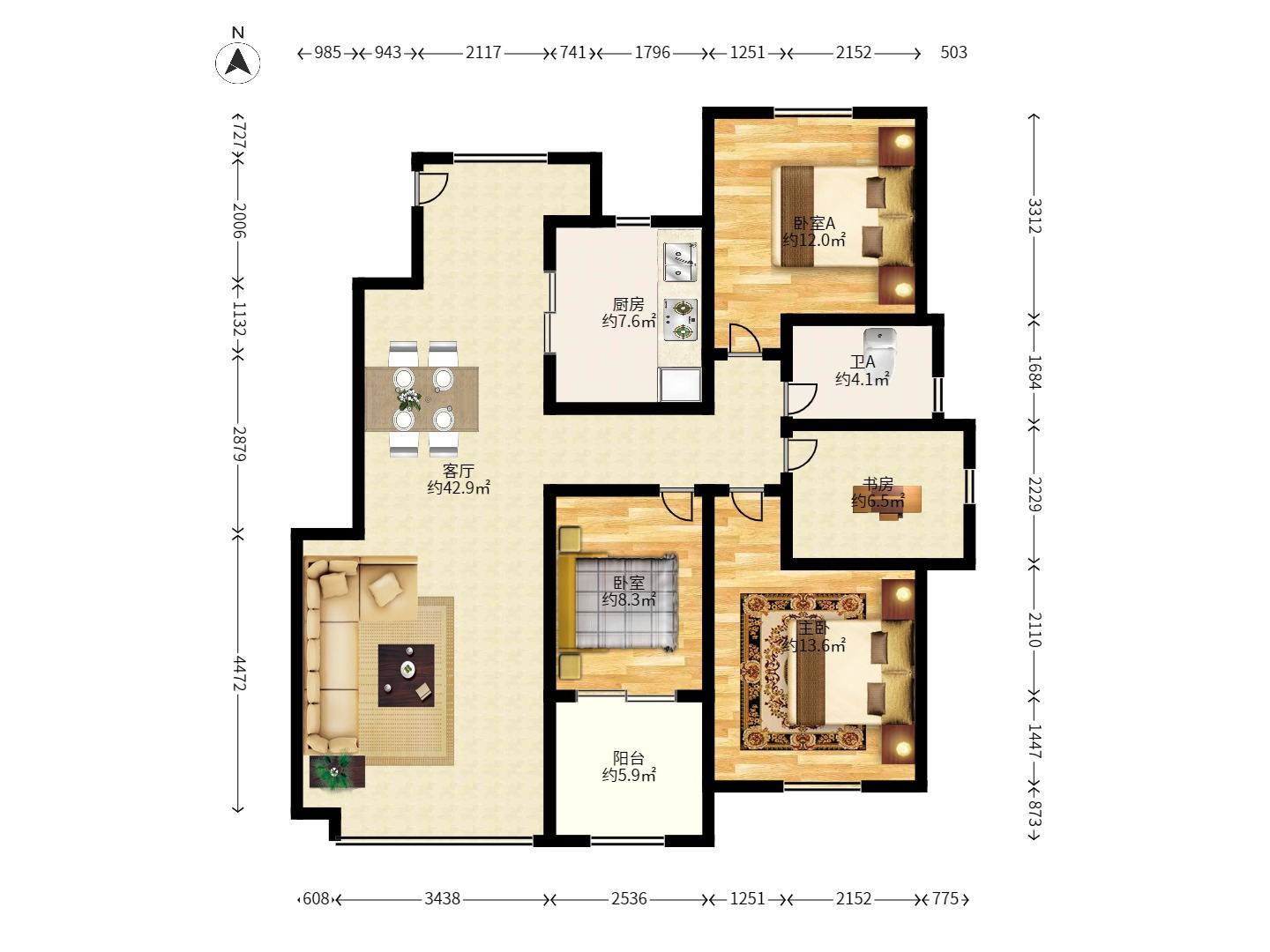 翡翠云天 翡翠云天室内图2