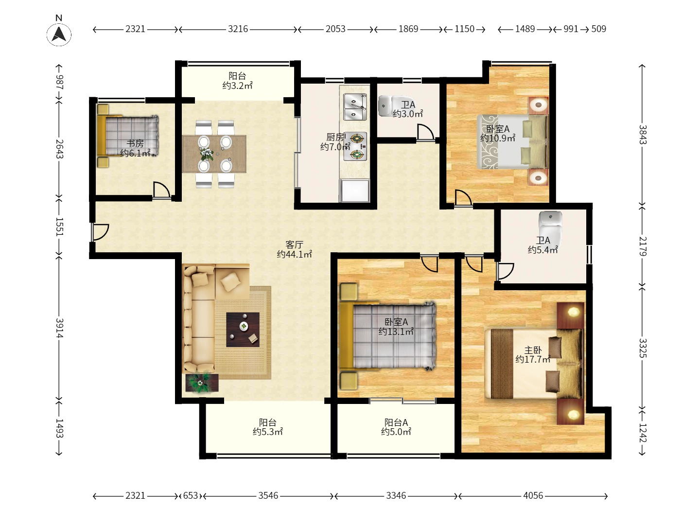 恒生碧水龙庭 恒生碧水龙庭室内图2