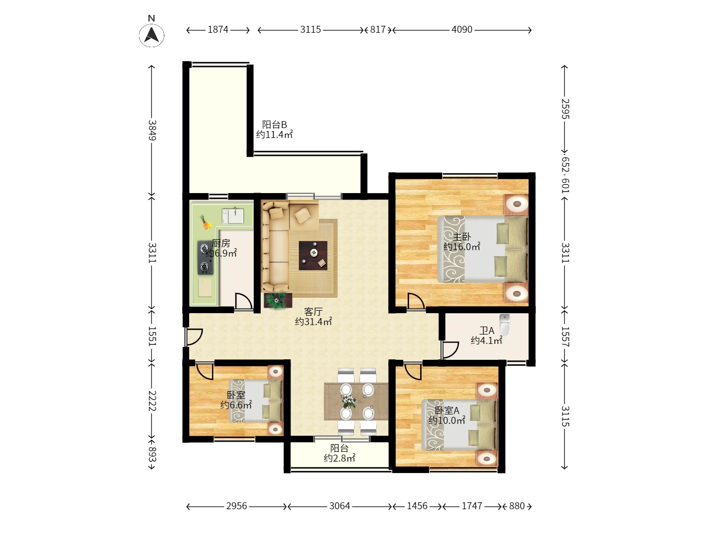 和泓梅溪四季 和泓梅溪四季室内图2