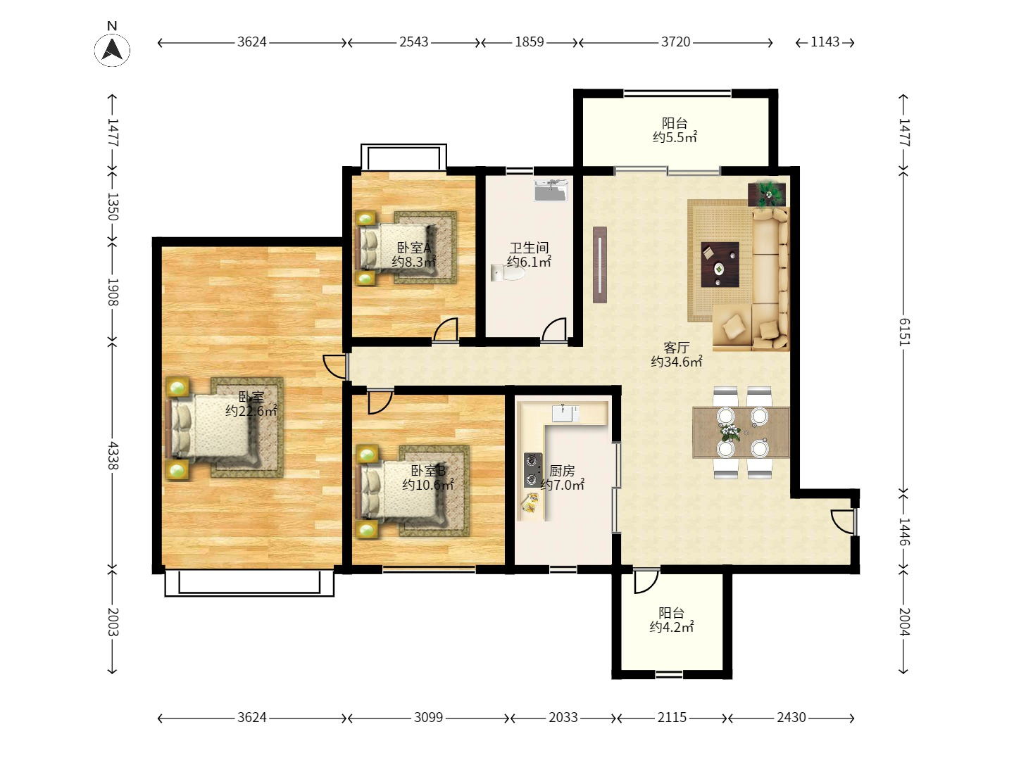 弘欣公寓 弘欣公寓室内图2