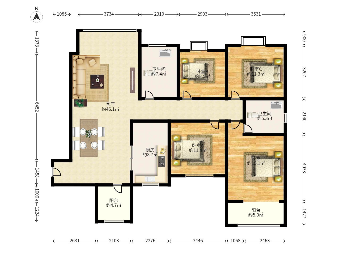 弘欣公寓 弘欣公寓室内图2