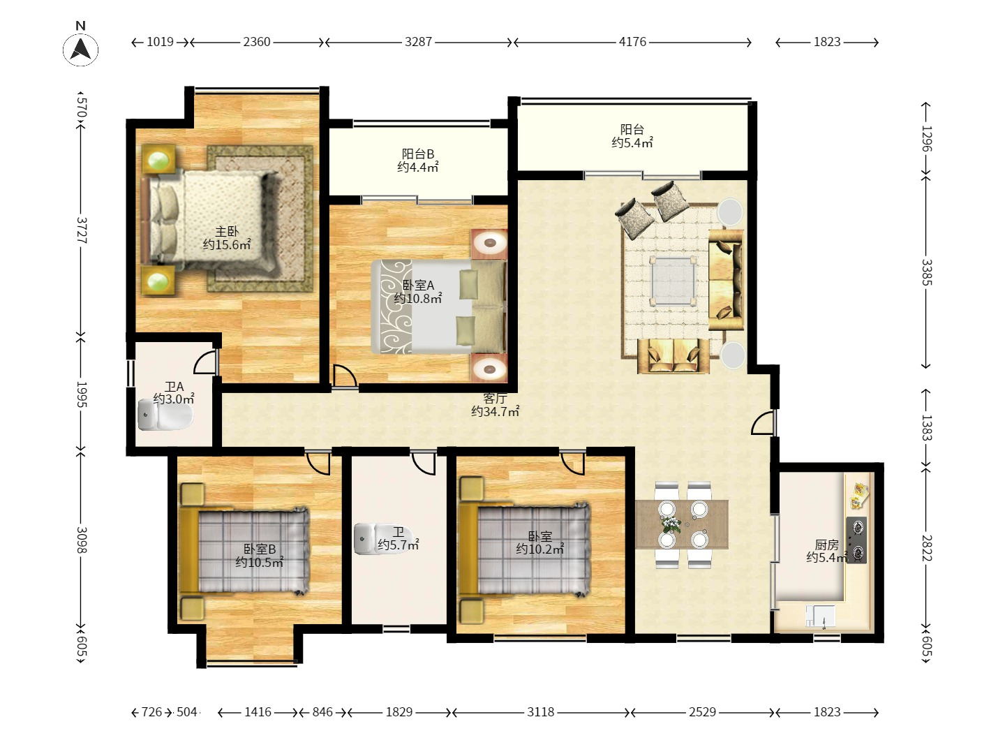光明城市（星辰青年城）室内图2