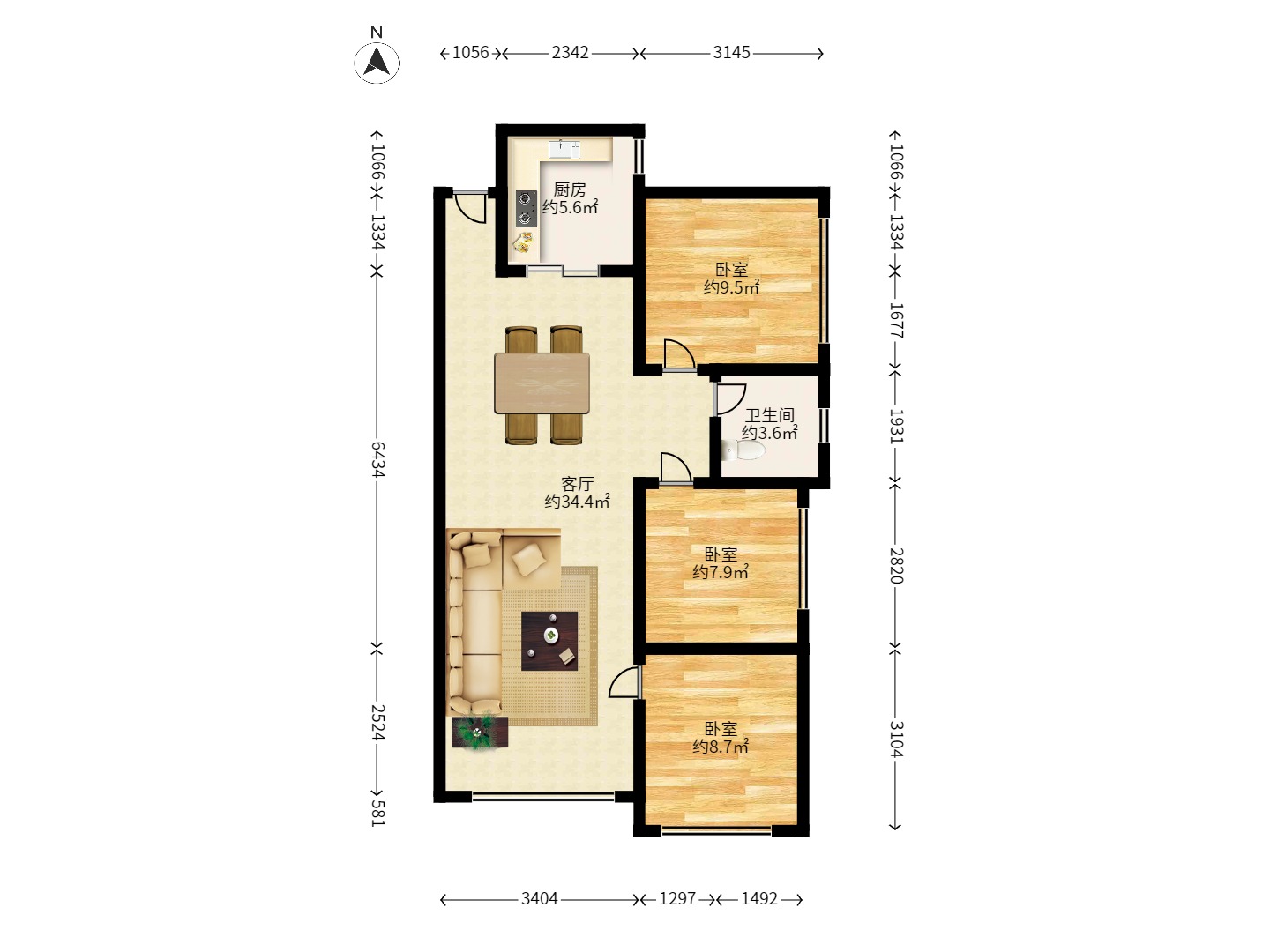 好莱城(弘德西街) 好莱城(弘德西街)室内图2