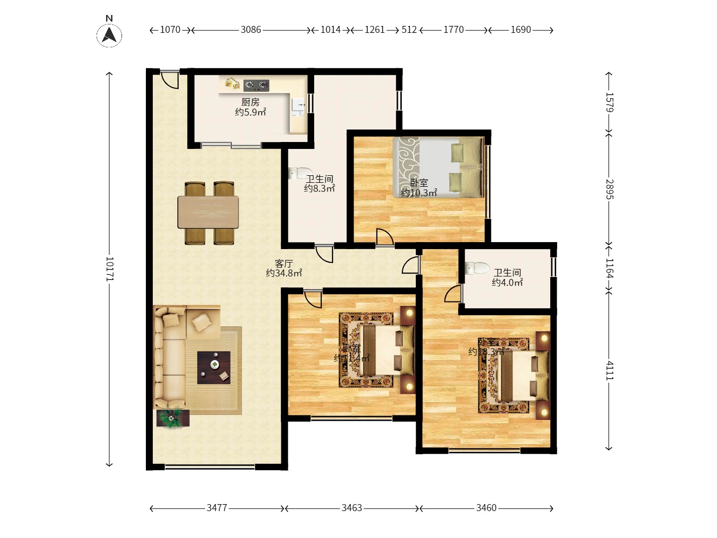 达美D6区 达美D6区室内图2