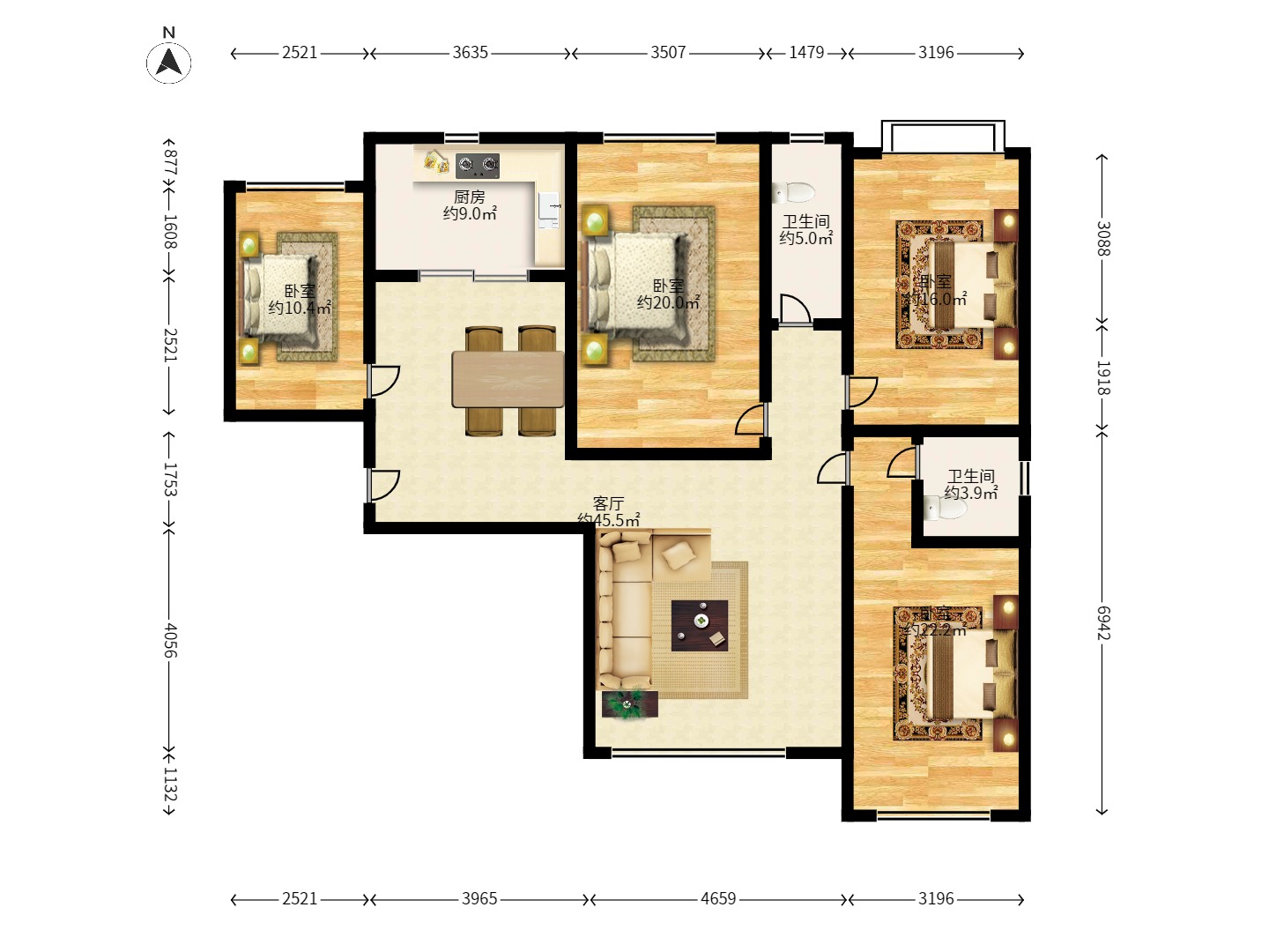 中房F联邦 中房F联邦室内图2