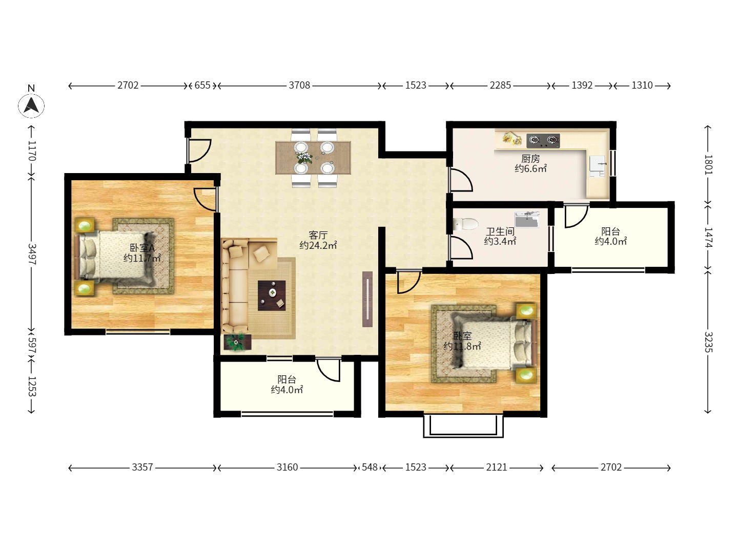 四方水岸(世方水岸) 四方水岸(世方水岸)室内图2