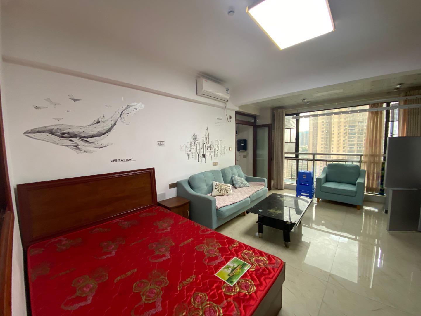 九圆大厦  1室1厅1卫    35.0万 九圆大厦  1室1厅1卫    35.0万卧室