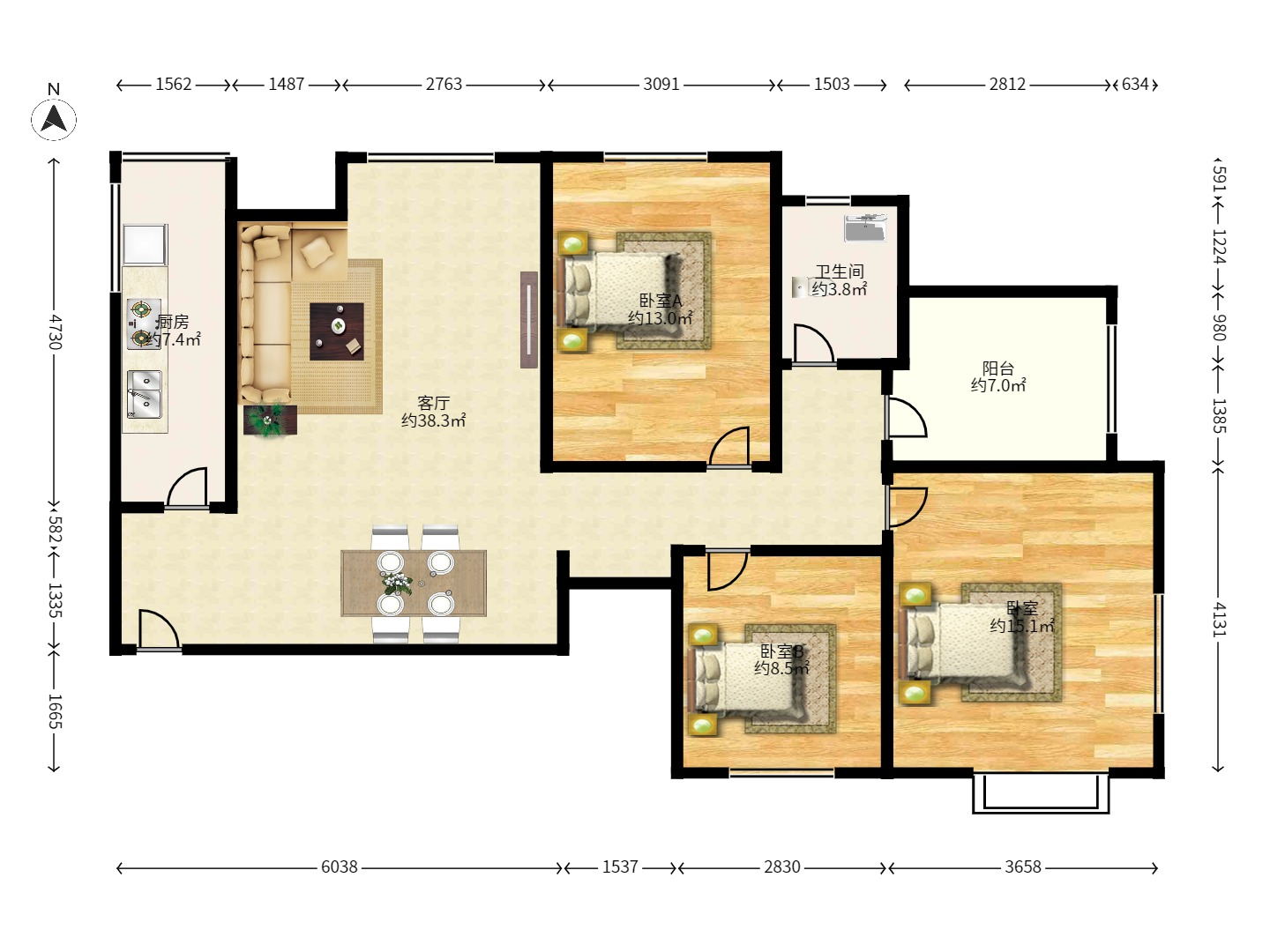 星蓝湾 星蓝湾室内图2