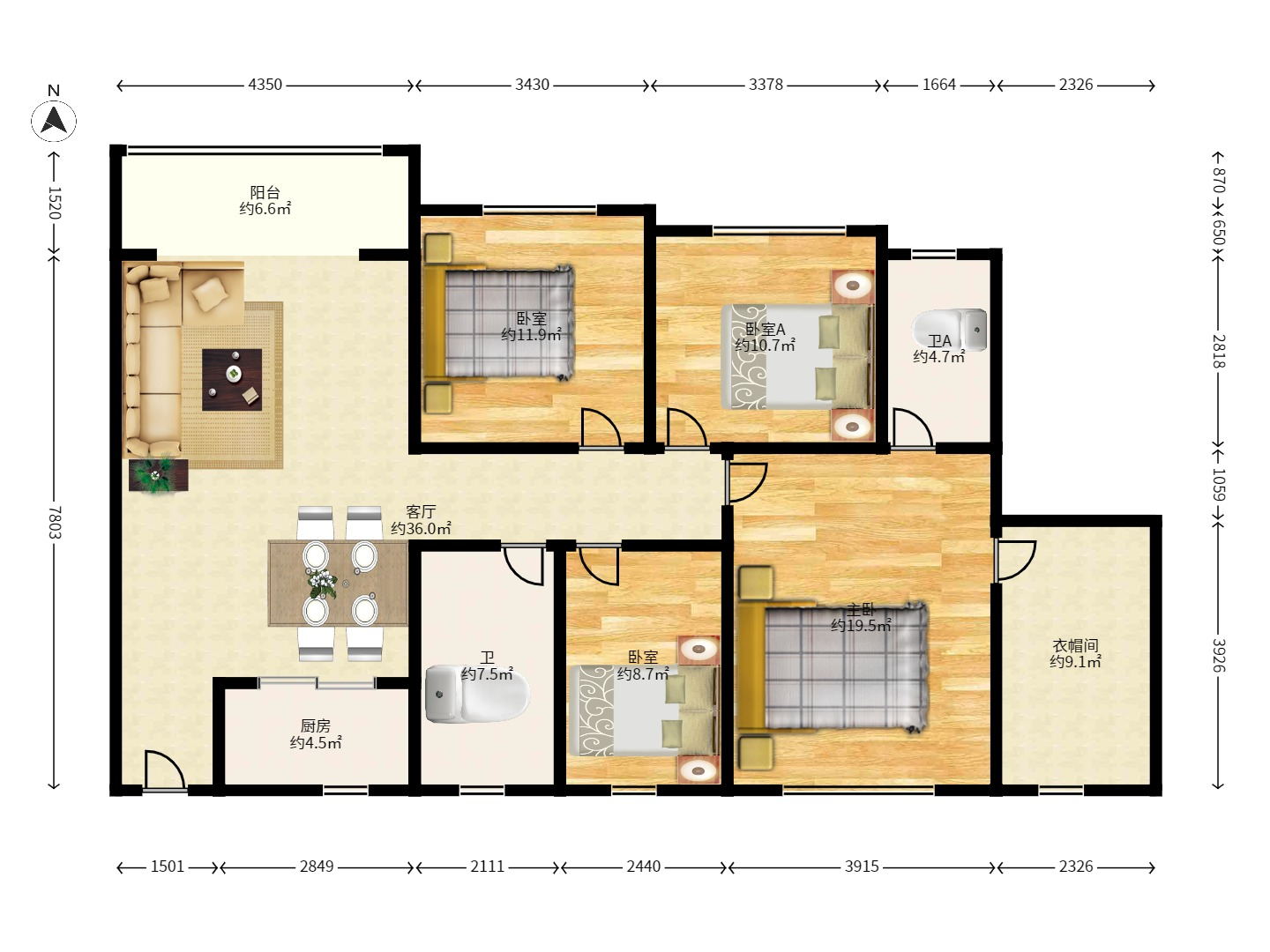星蓝湾 星蓝湾室内图2