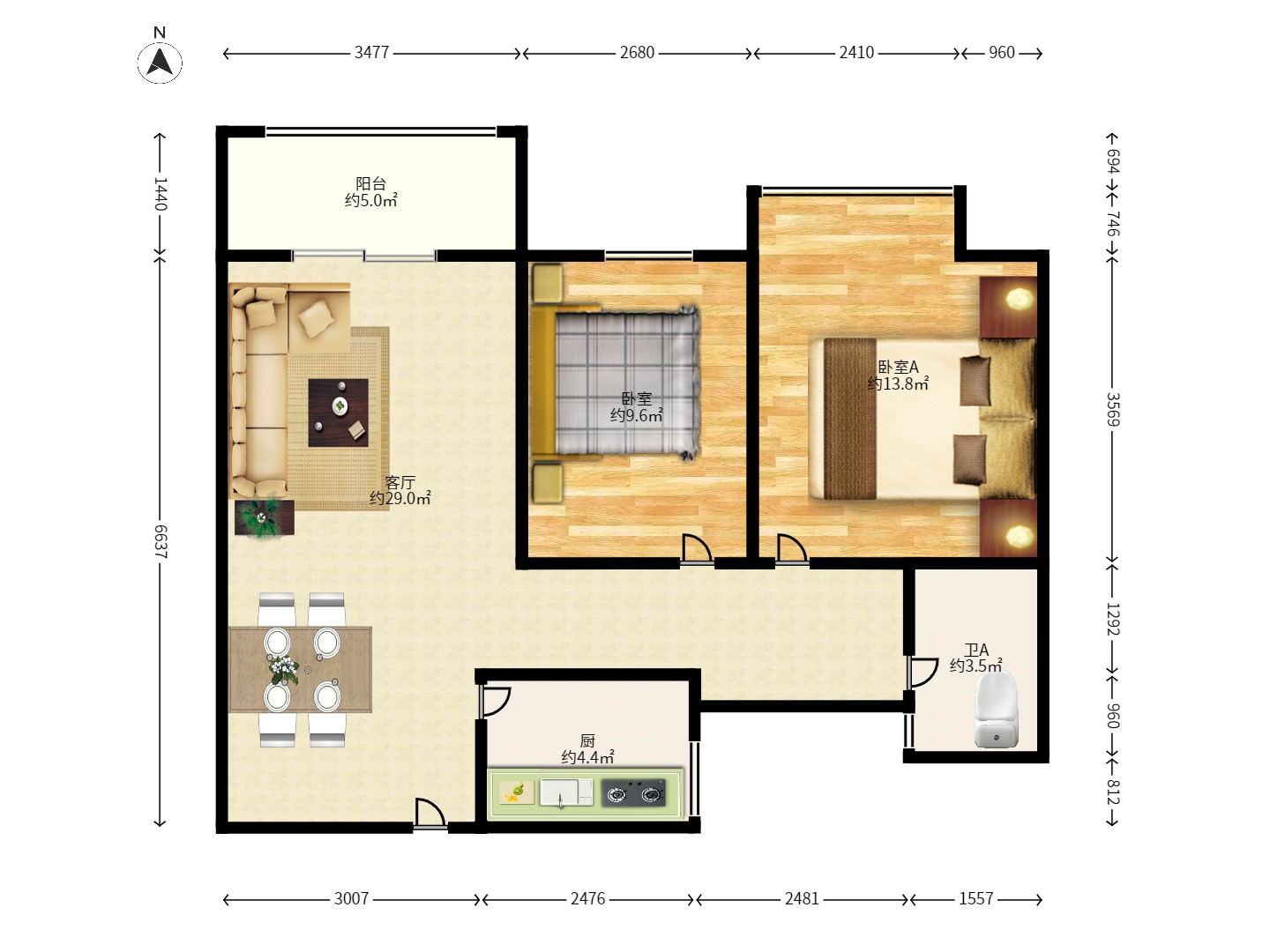 中交中央公园D1区  1室0厅0卫    2600.0元/月 中交中央公园D1区  1室0厅0卫    2600.0元/月户型图