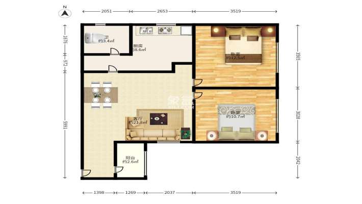 巧克力空间(建鸿达现代大厦) 巧克力空间(建鸿达现代大厦)室内图2