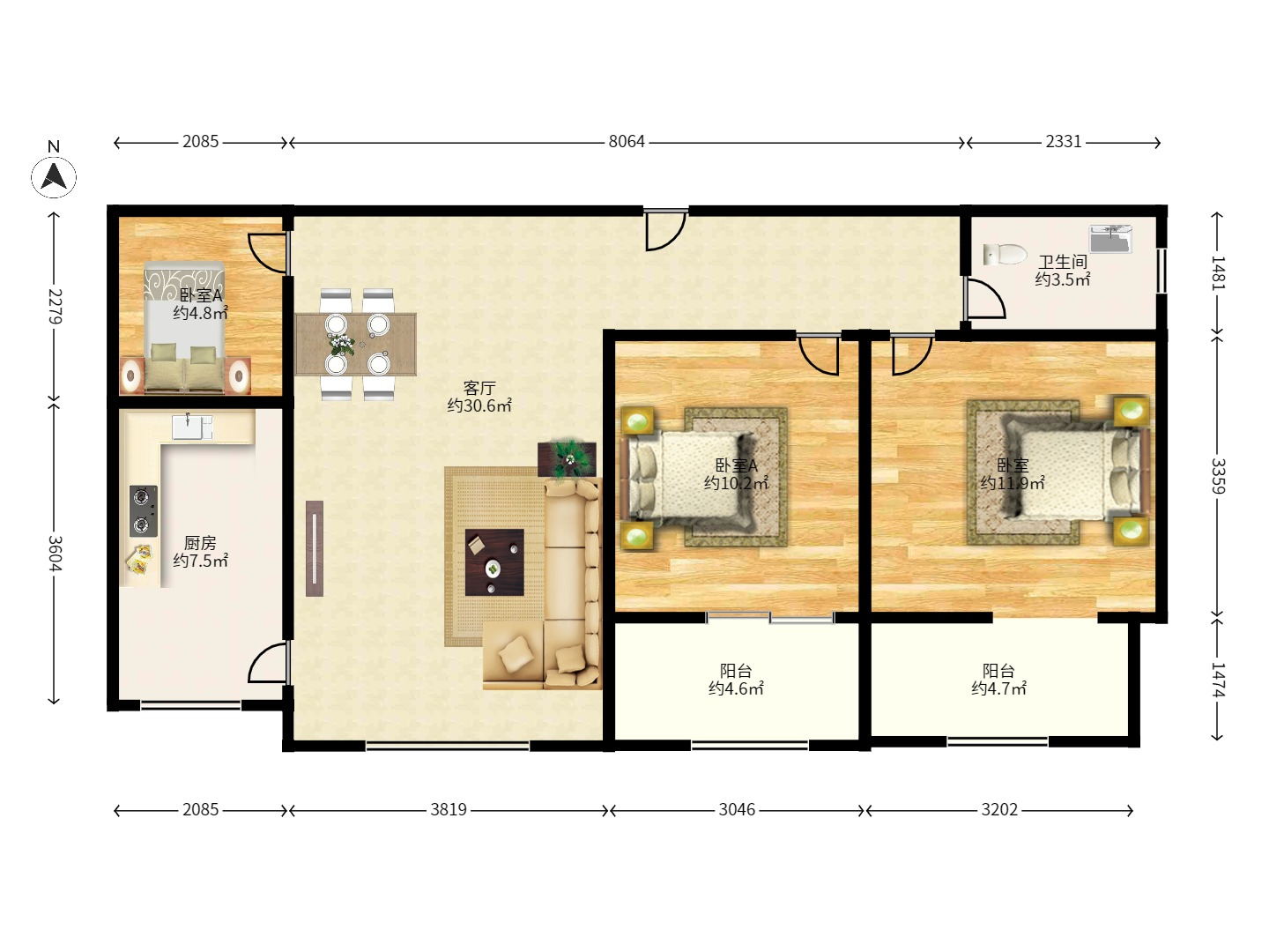 南国新城 南国新城室内图2